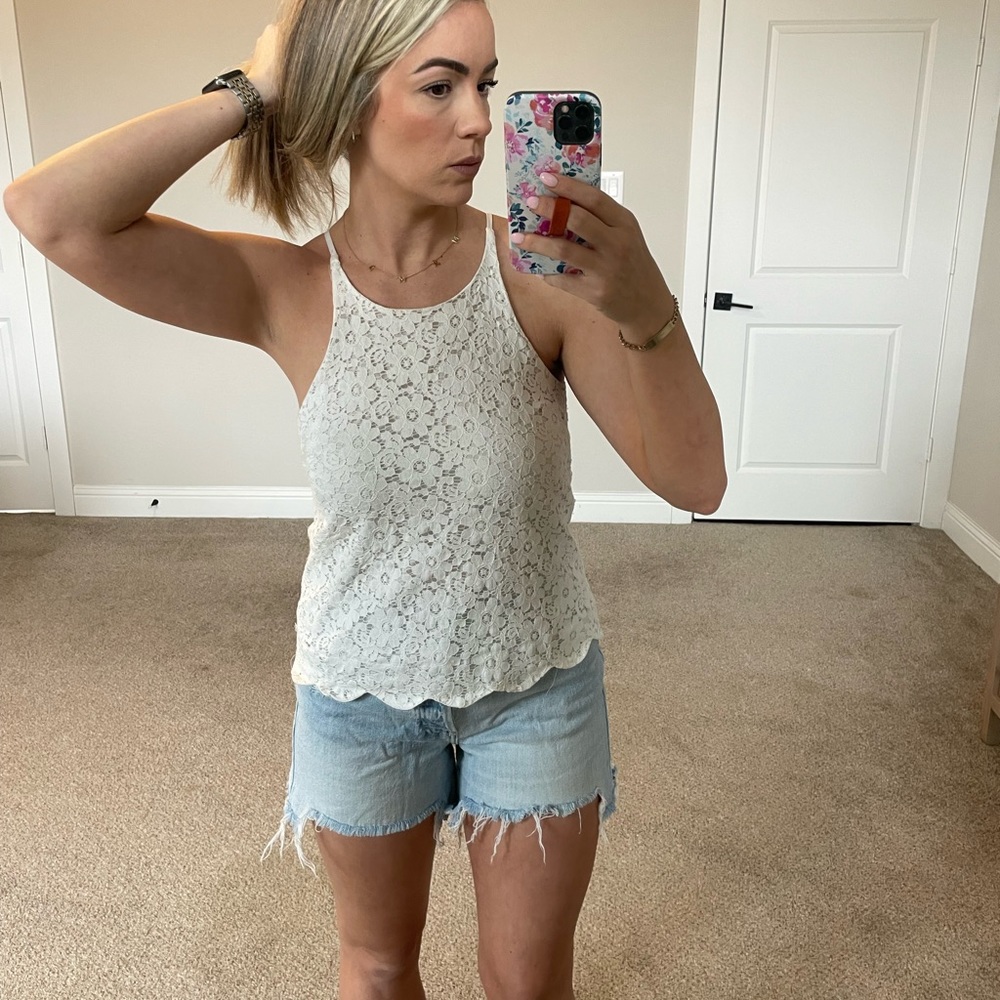 White Lace Top